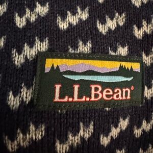 LL Bean Fleece Jacket Womens large regular Zip 
 Pockets Birdseye Hiking Outdoor